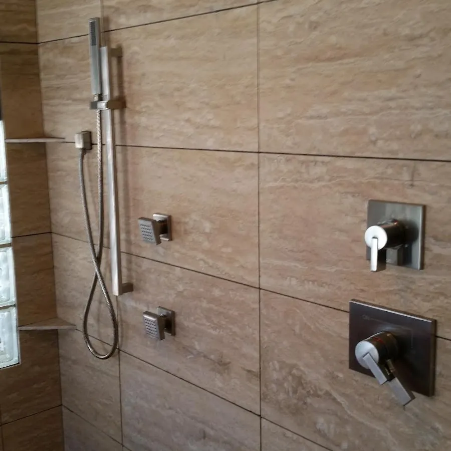 Shower fixture installation for Water Heater Installation in East Camden